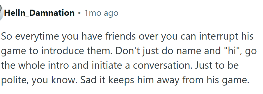 Interrupt it every time...