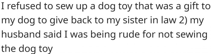 OP has offered the following explanation for why they think they might be the asshole: