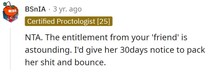 Maybe the OP shouldn't be friendly with her anymore