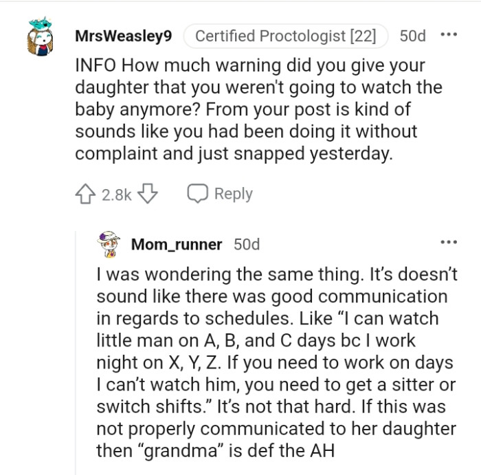 It sounds like the OP has been doing it without complaints