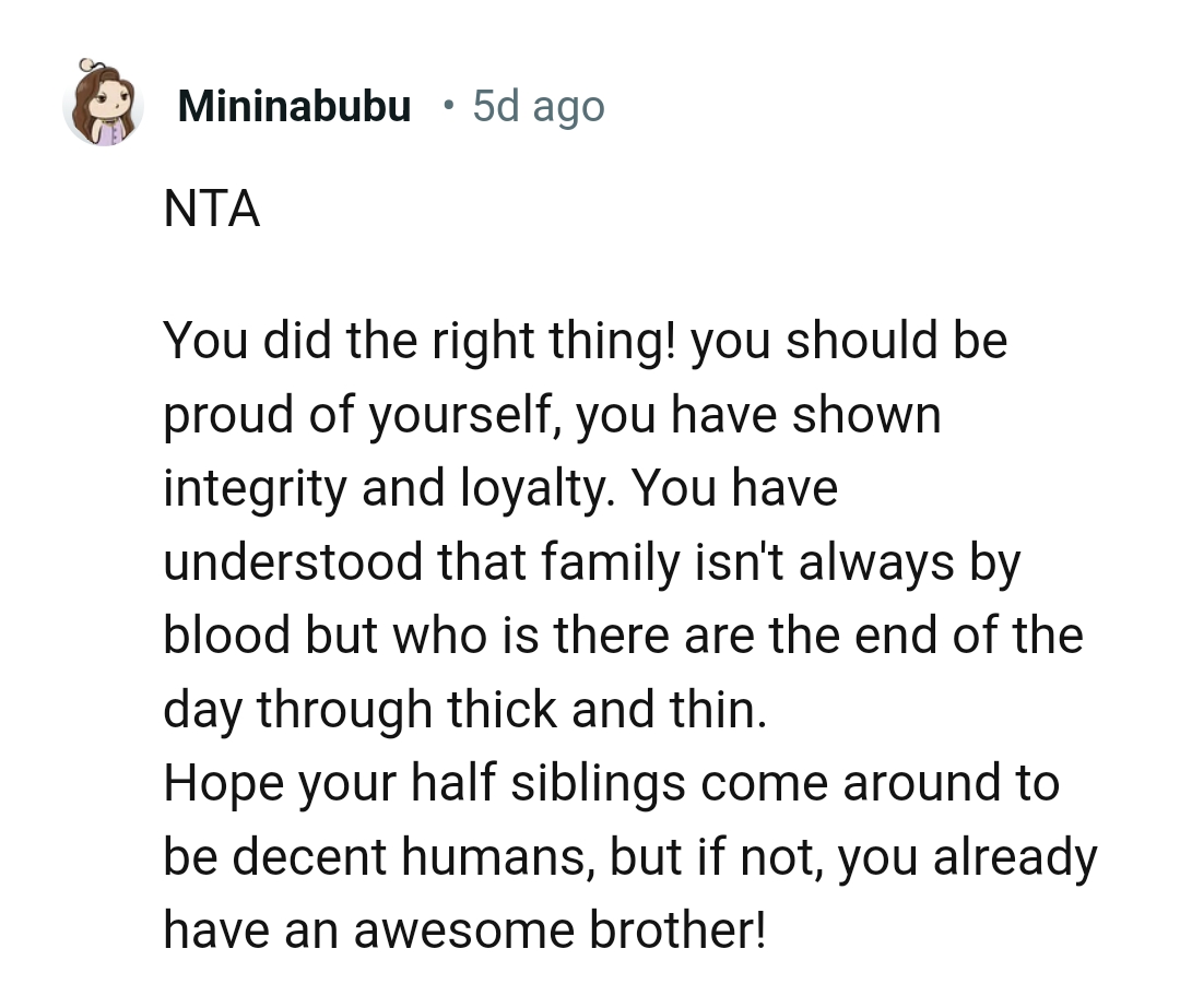 Family Isn't Always Blood