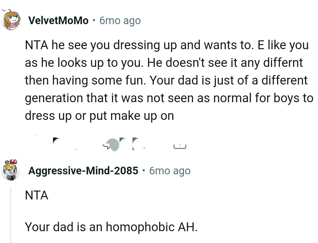 He doesn't see it any differently than having some fun