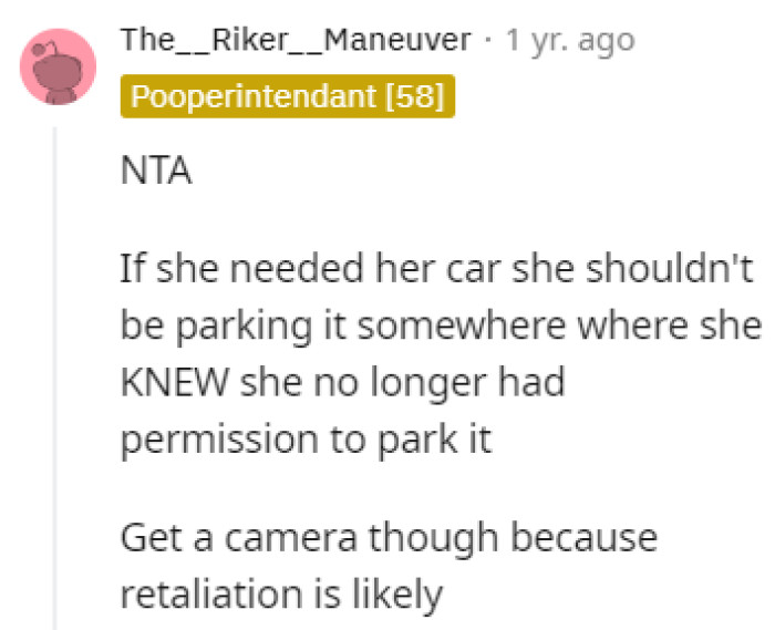 OP's gonna need a camera