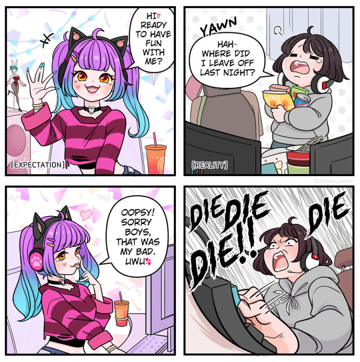 5. Gamer Girl Fantasy