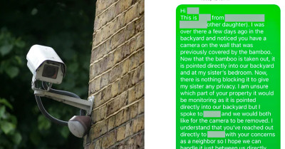 How Would You React If Your Neighbor Refused to Stop Filming Your Bedroom