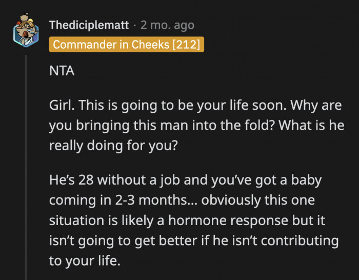 OP's hormones are not even a factor in this. Her BF is failing OP at every turn, and her blowing up at him is bound to happen sooner or later.