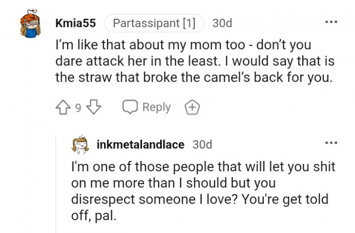 The straw that broke the camel's back