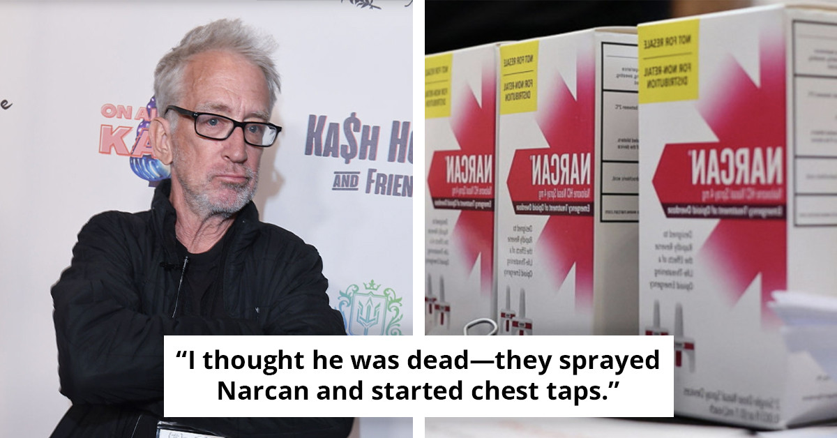 Comedian Andy Dick addresses public after experiencing suspected overdose causing him to 'turn blue'