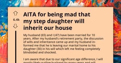 Woman Wages War On Husband After Discovering Plan To Leave Their Marital Home To His Daughter When He Passes Away