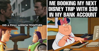 Sincerely Accurate And Often Relatable Pictures Created By Disney Fans You'll Enjoy Smiling At Today