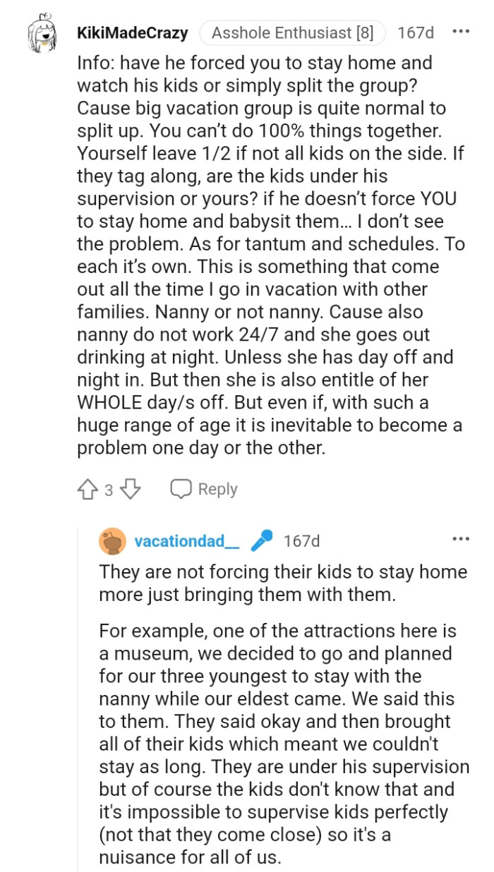 This redditor doesn't see the problem