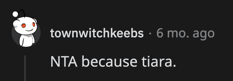 She packed that tiara with her. This was a deliberate act of sabotage.