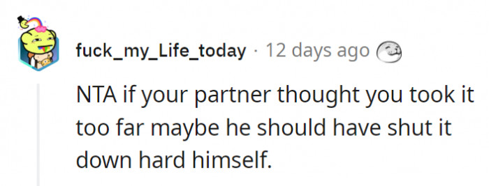 8. Maybe he should have been more firm with his own mother