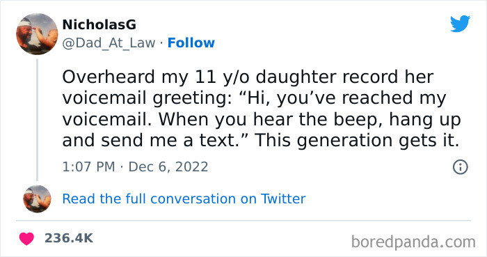 38. I Used To Spend Hours Recording The *perfect* Voicemail Greeting. Now If You Call Me, You Get A Robot Lady Letting You Know My Mailbox Is Full And You Cannot Leave A Message, And I Wouldn’t Have It Any Other Way