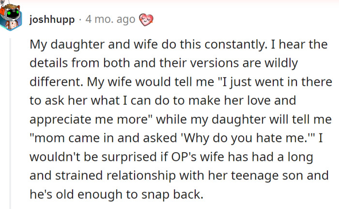 Another Redditor presented an interesting explanation: