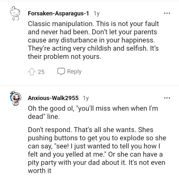 It's their problem, not the OP's