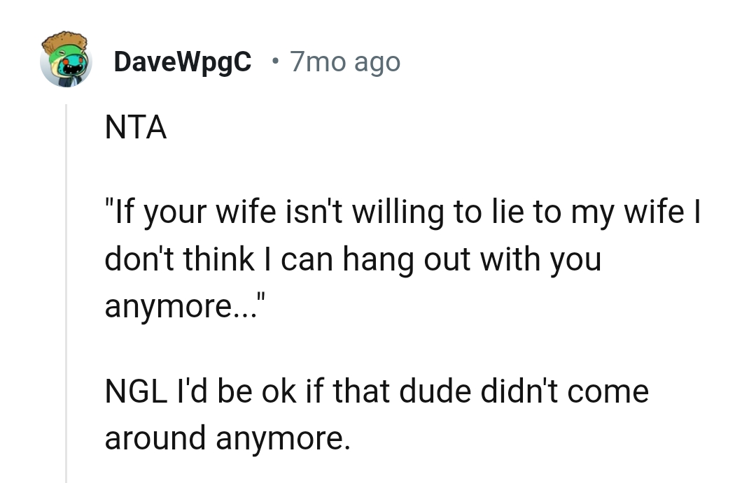 This Redditor declared the OP not the AH