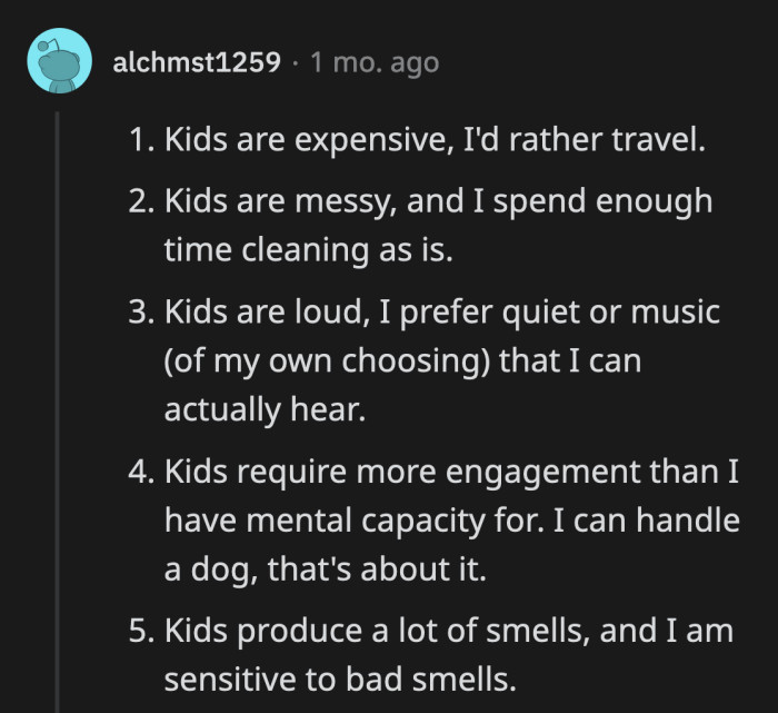 31. The pragmatic aspects of living with kids day in and day out are often overlooked