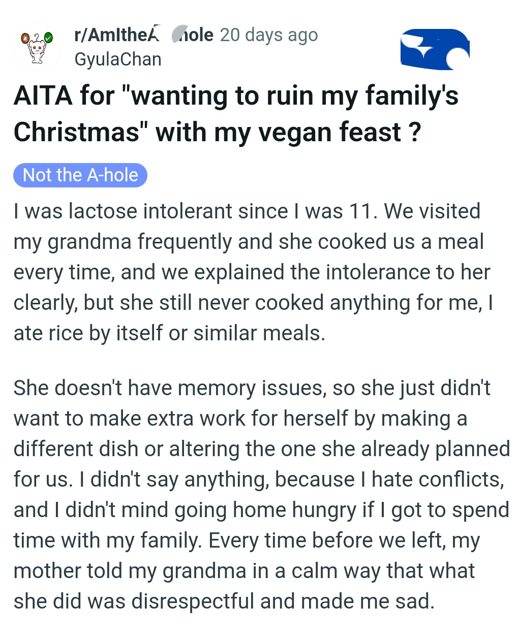 OP Kicks Off Her Story