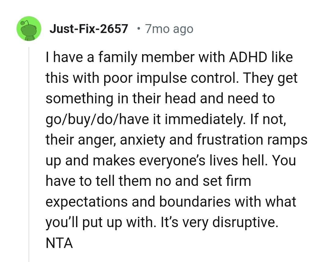 Setting firm expectations and boundaries