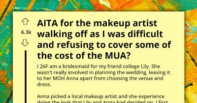 Makeup Artist Storms Out Without Completing Job Following Bridesmaid’s Insistence on Doing Skin Prep Herself