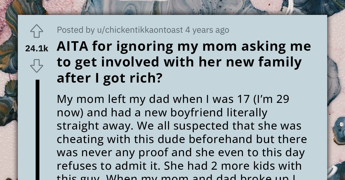 Successful Young Businessman Considers Sending Money To His Estranged Mother After More Than A Decade Of No Contact, Asks Redditors To Weigh In