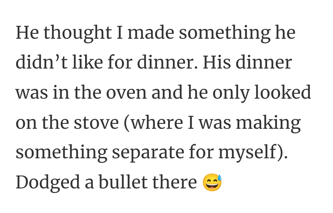 32. What's for dinner?