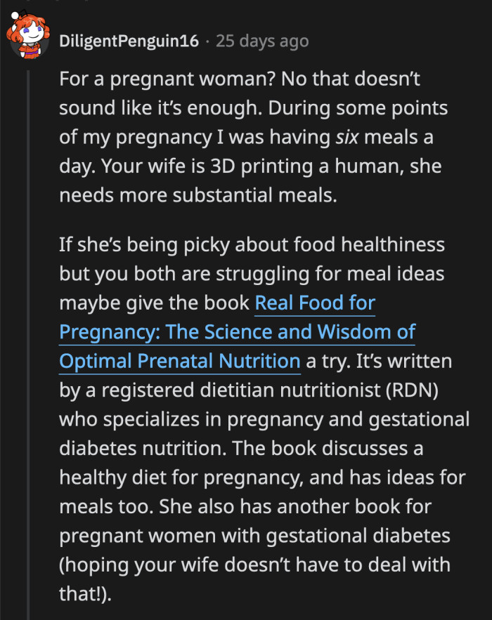 OP and his wife could benefit from some guidance. Redditors suggested a tried and tested book that could help.