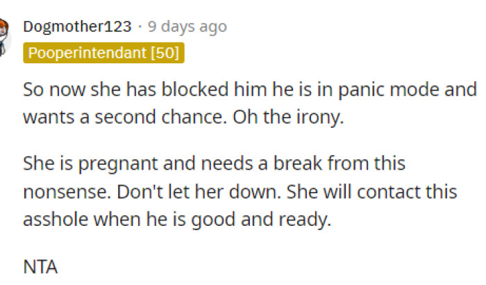 It seems like he has no idea what he wants, and we think that he needs to be clearer and understand what is happening.