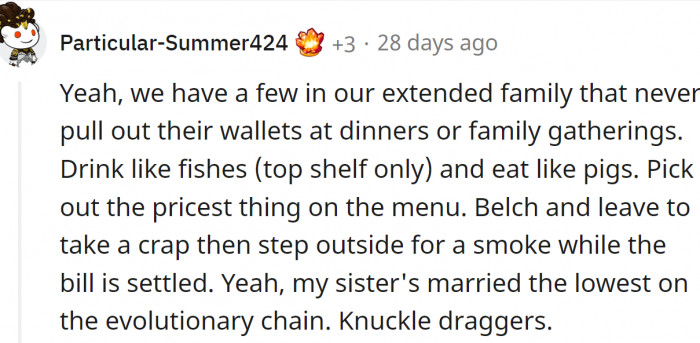 This Redditor has some bad experiences: