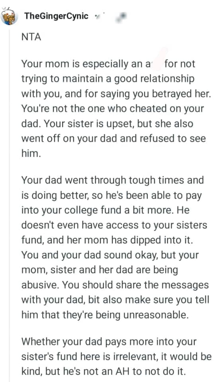OP dad did go through tough times