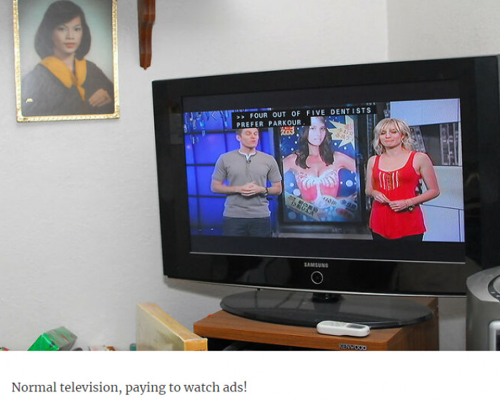 27. Advertisements on paid television