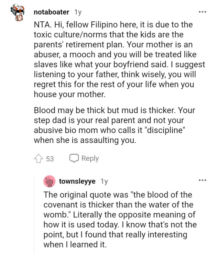 Blood may be thick, but mud is thicker