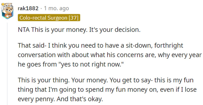 A sit-down would be a good idea...