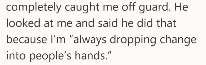 What felt sudden to her seems deliberate on his end, like something he’s been holding in.
