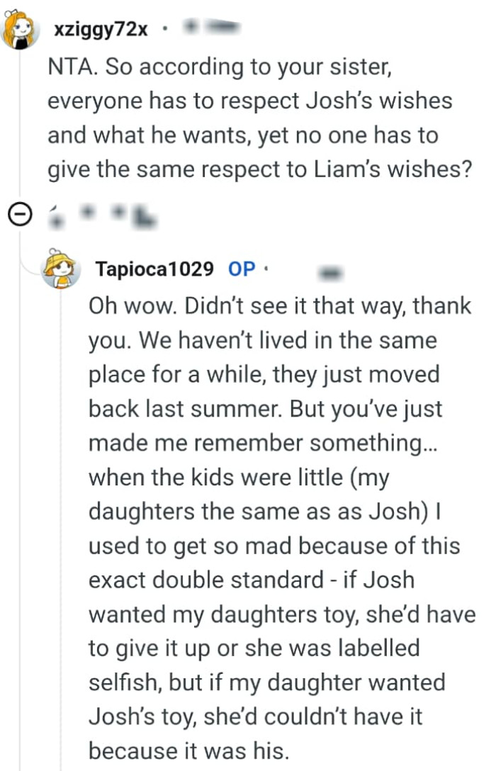 What about Liam's wishes?