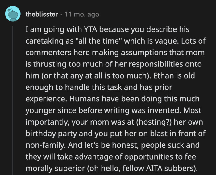 We may have found the mom's burner account