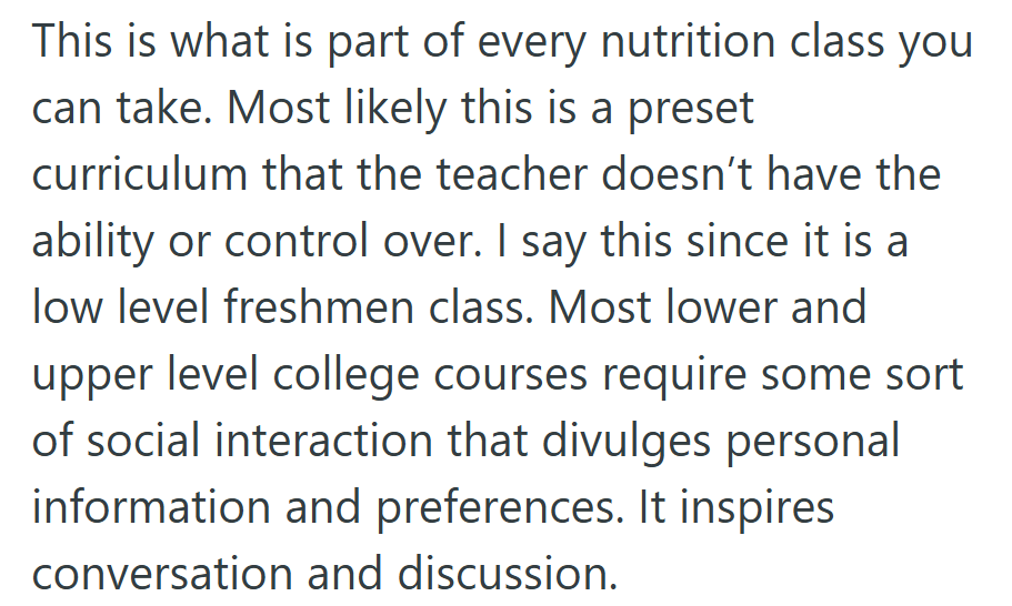 The “don’t shoot the messenger” defense—blaming the syllabus, not the teacher.