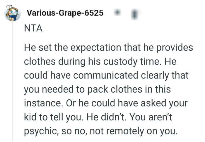 The OP isn't psychic