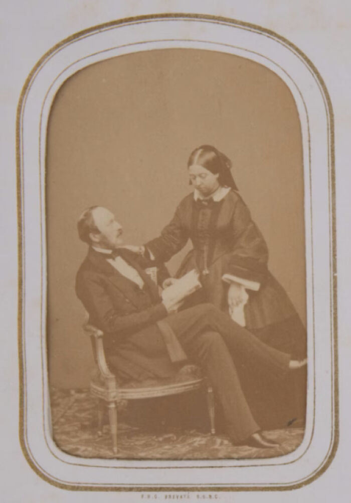 "Queen Victoria And Prince Albert. No Crown, Jewels, Or Fancy Clothes"