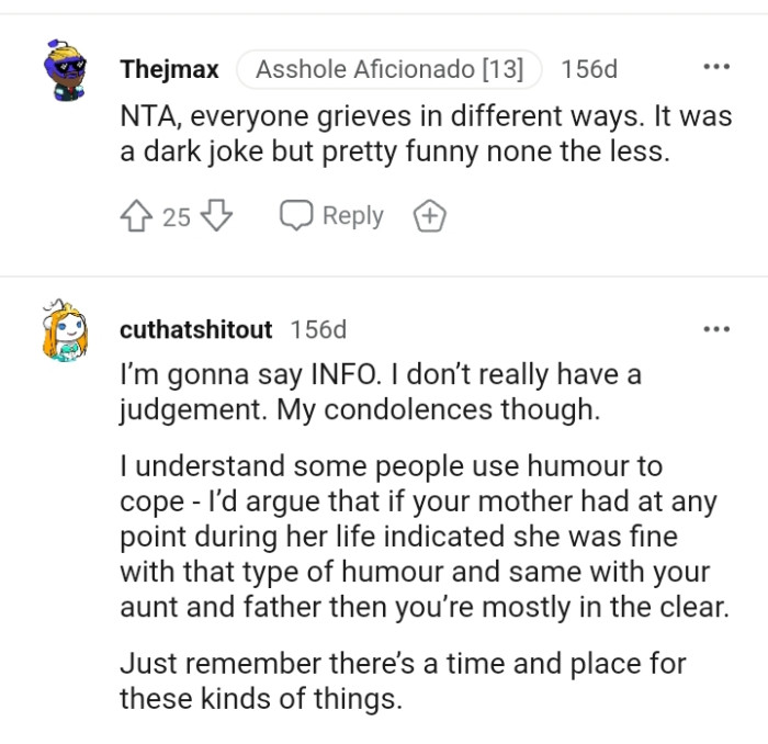 Just remember there's a time and place for these kinds of things