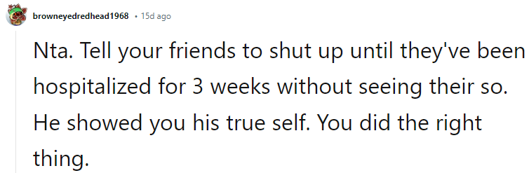 Tell your friends to shut up