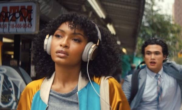 3. Natasha's headphones are gold in The Sun Is Also a Star.