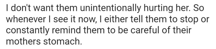 Driven by his anxiety, he's taken to telling the kids to stop