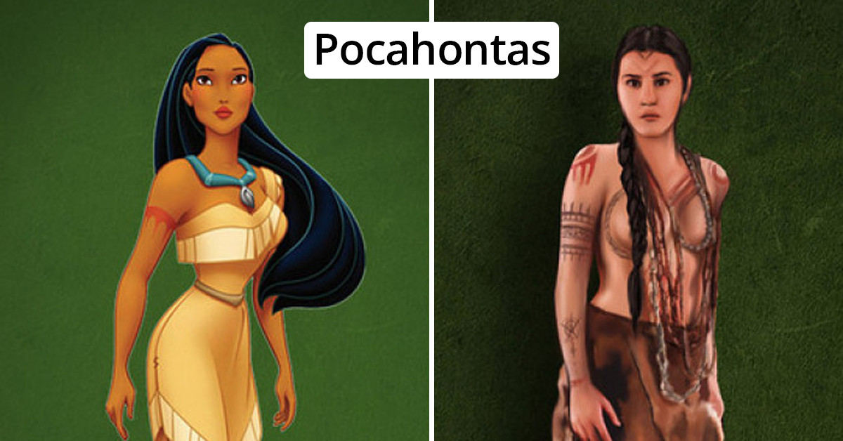 If Disney's Designs Were Historically Accurate, This Is More Like What 6 Princesses Would Look Like