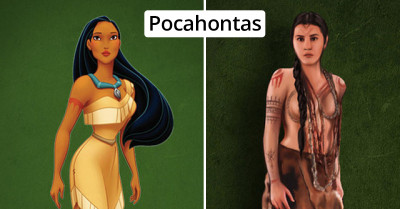 If Disney's Designs Were Historically Accurate, This Is More Like What 6 Princesses Would Look Like