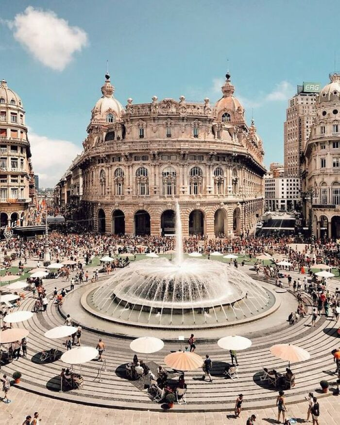 "Every City Needs A Piazza Like Genoa’s Piazza De Ferrari"