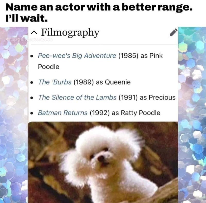 43. Deserves an Oscar!