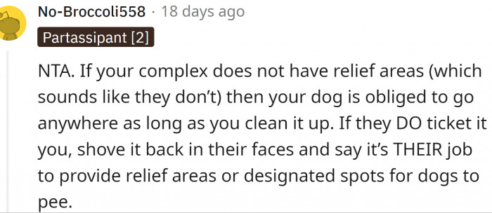 Dog can go anywhere as long as the owner cleans it up...