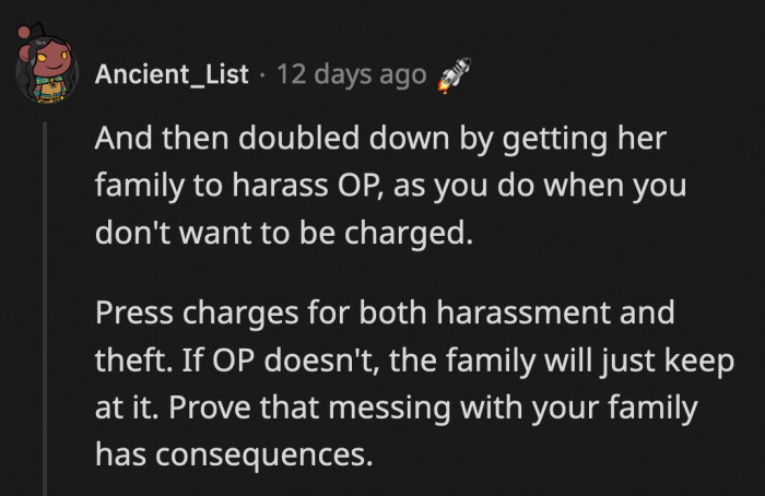 This woman didn't even feel the need to apologize. Get a lawyer, OP!